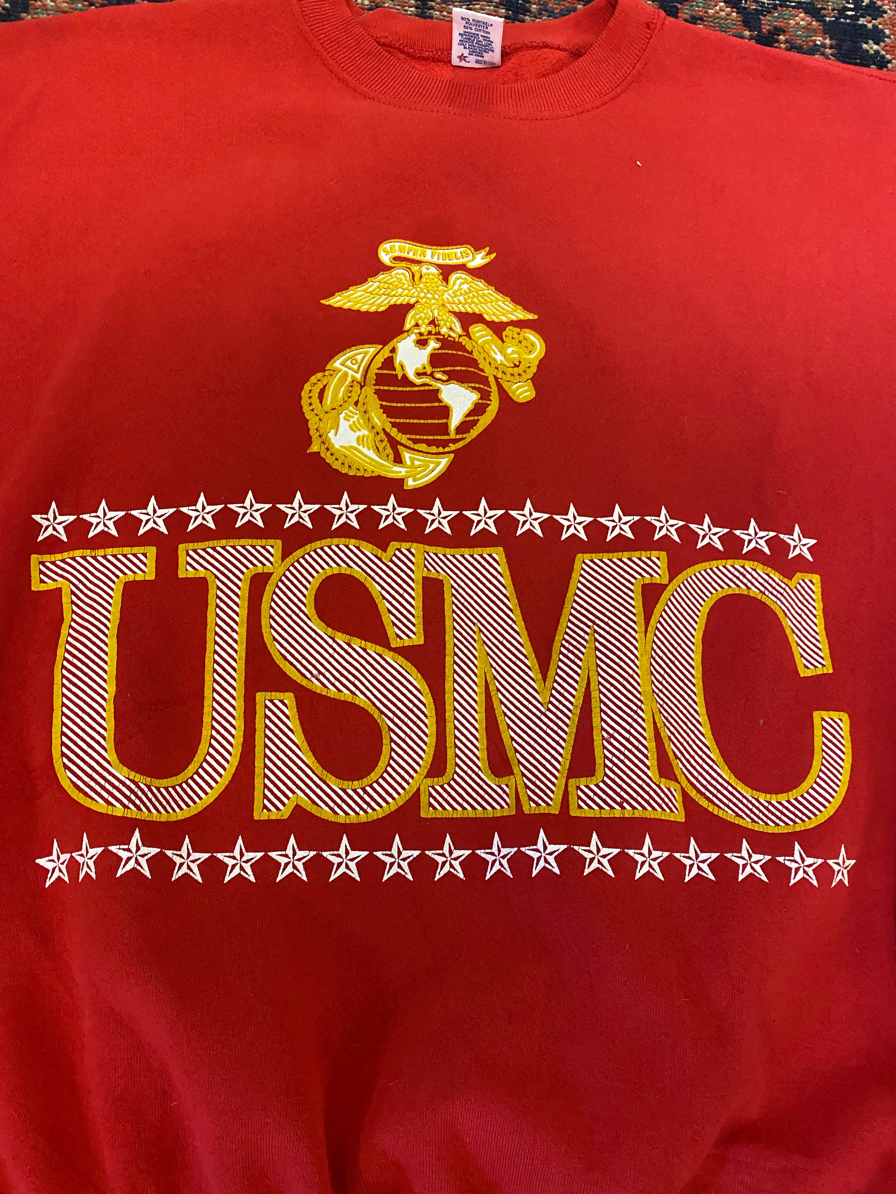 90s USMC Crewneck - M/L