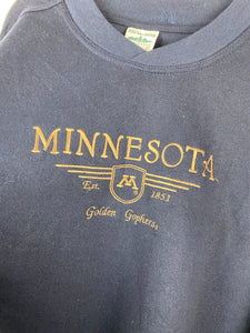 Embroidered Minnesota crewneck