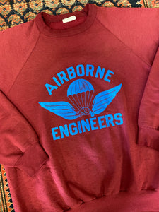 80s Air Borne Engineers Crewneck - S/M