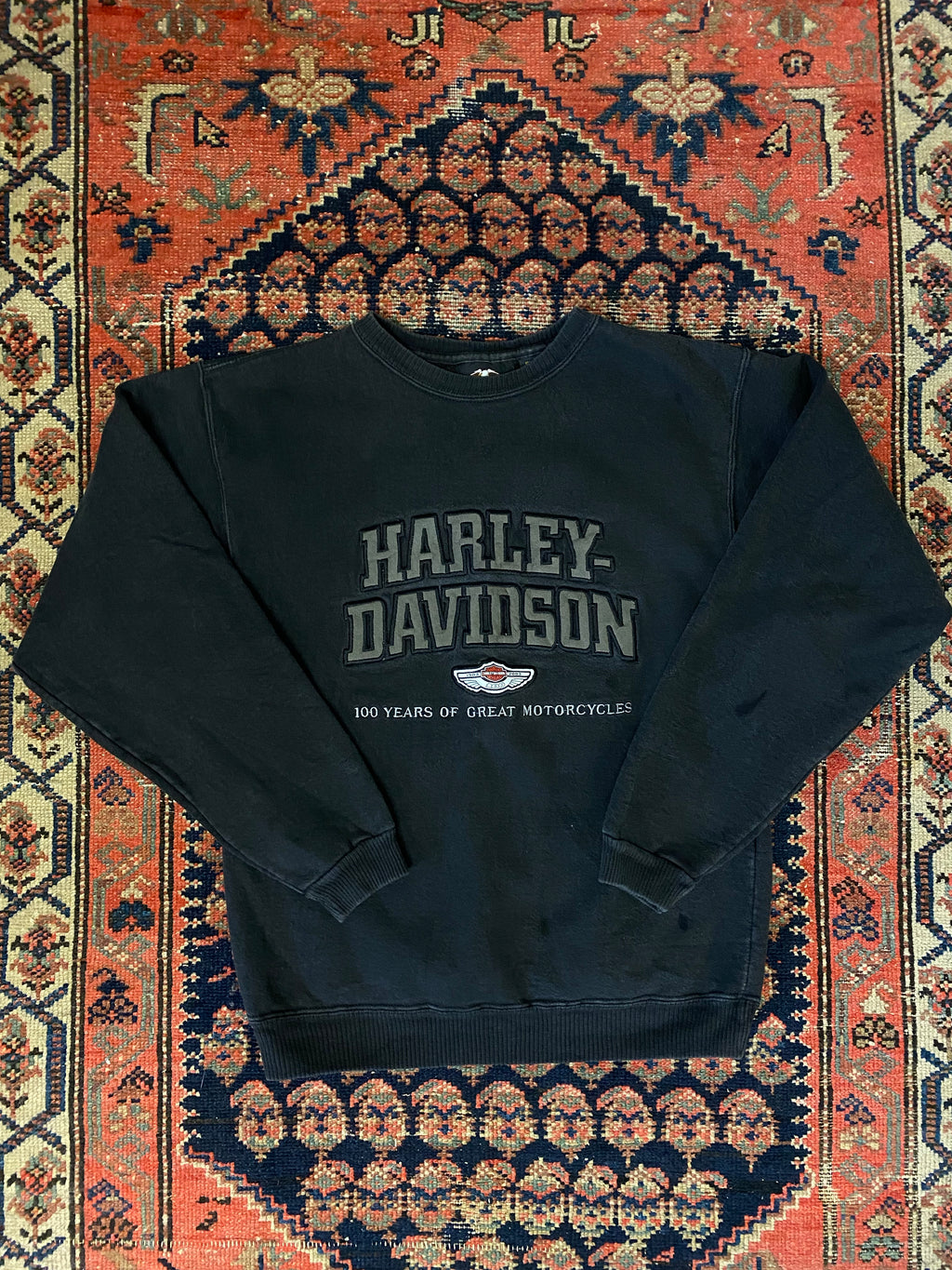 90s Harley Davidson Crewneck - XS
