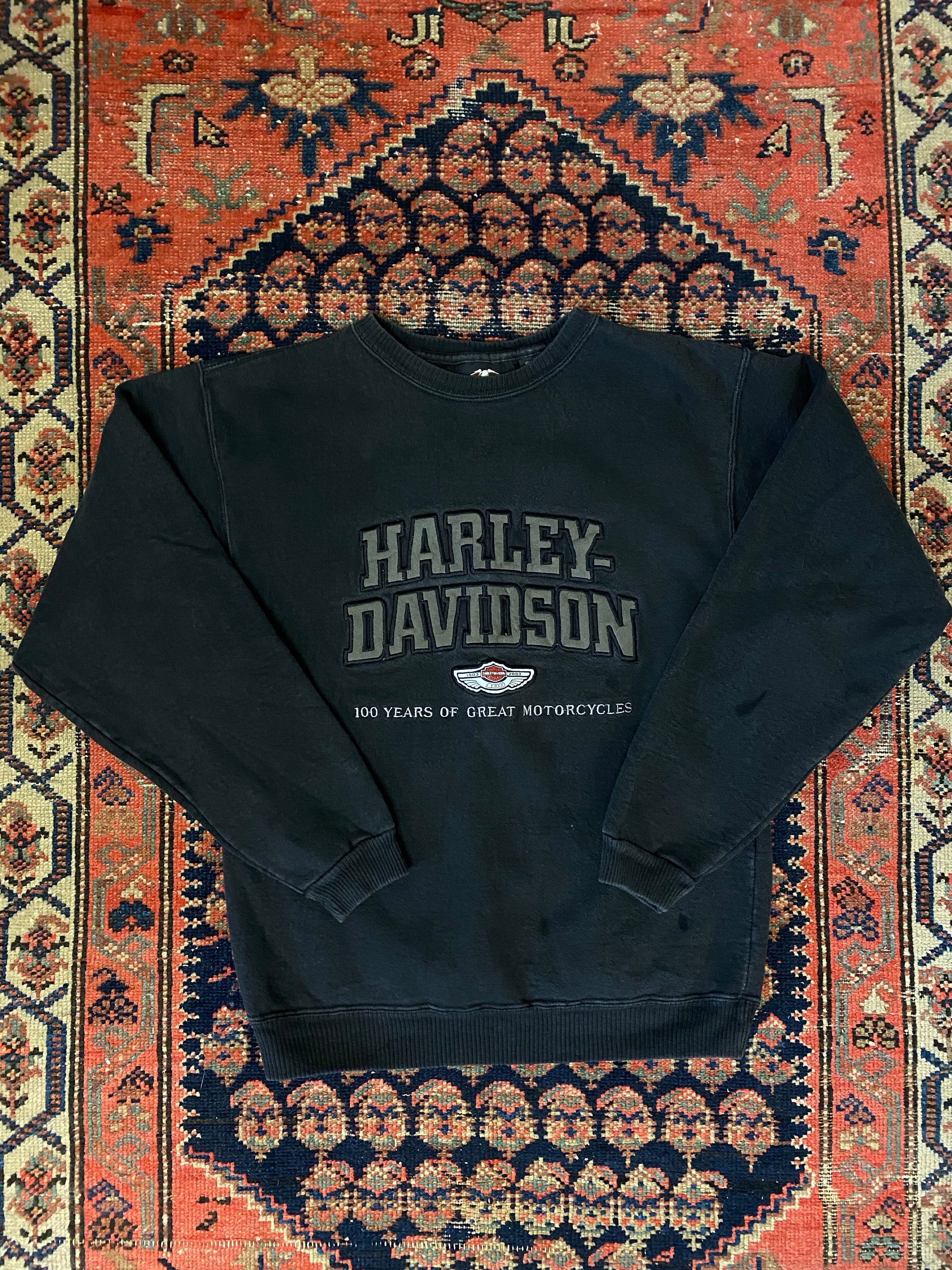 90s Harley Davidson Crewneck - XS