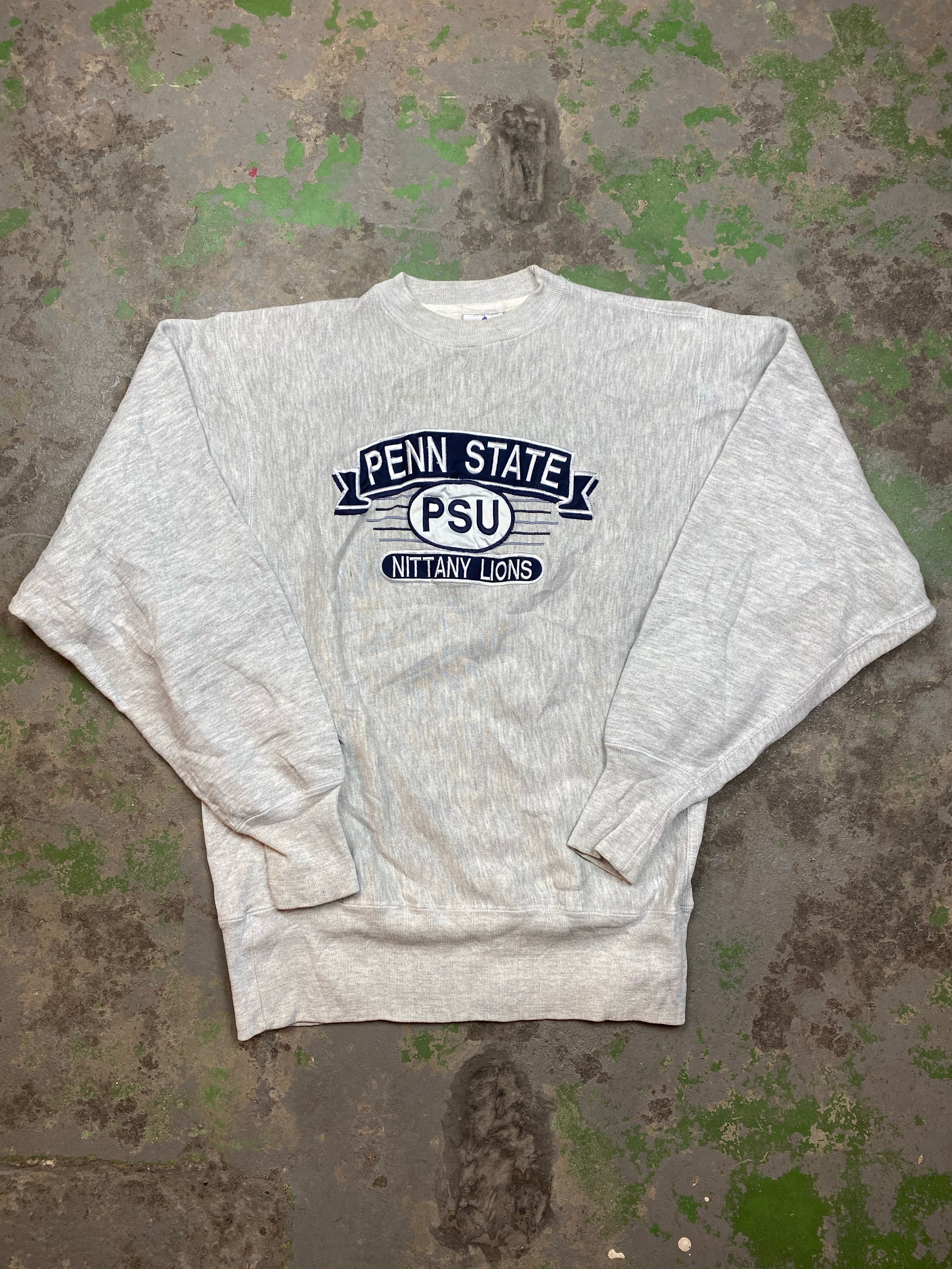Embroidered Penn State crewneck