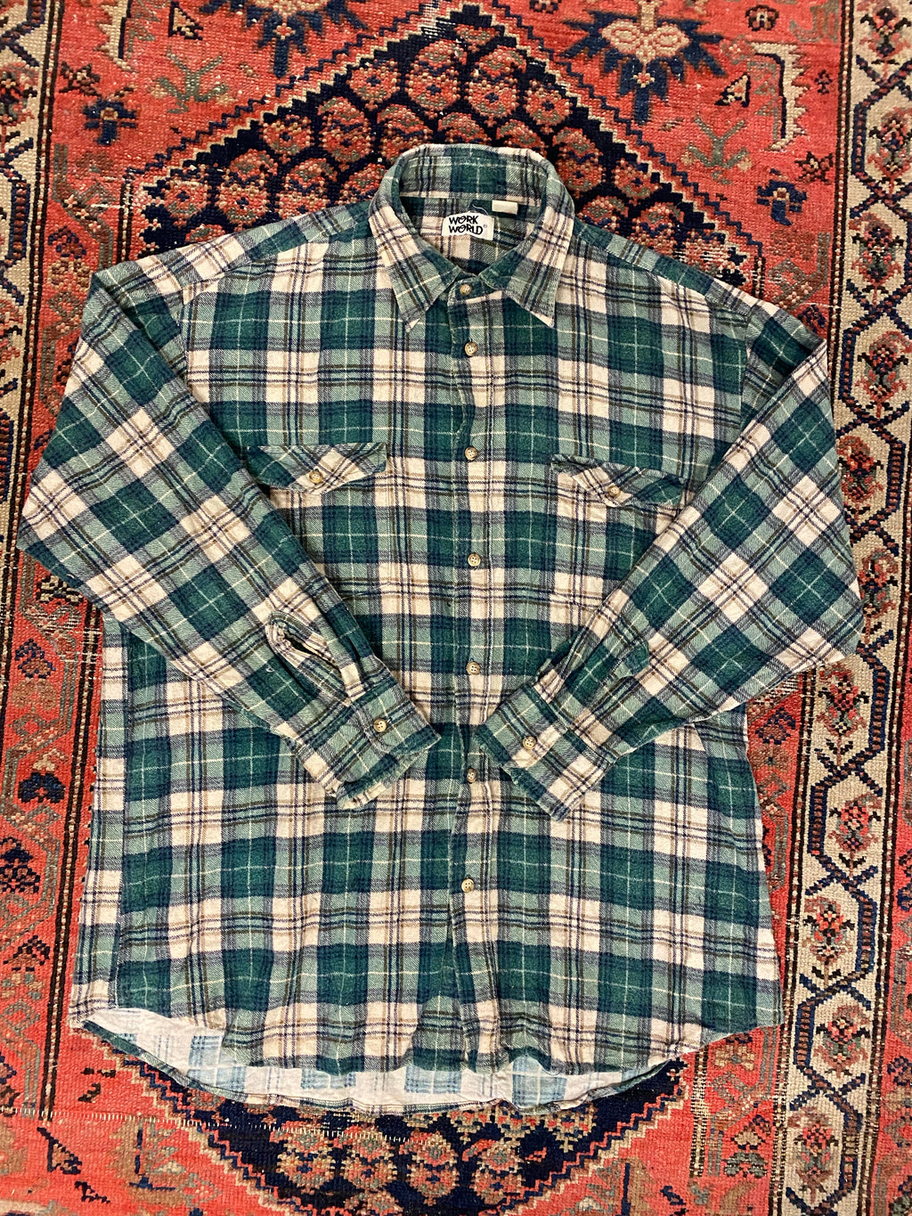 Vintage Flannel Shirt - L