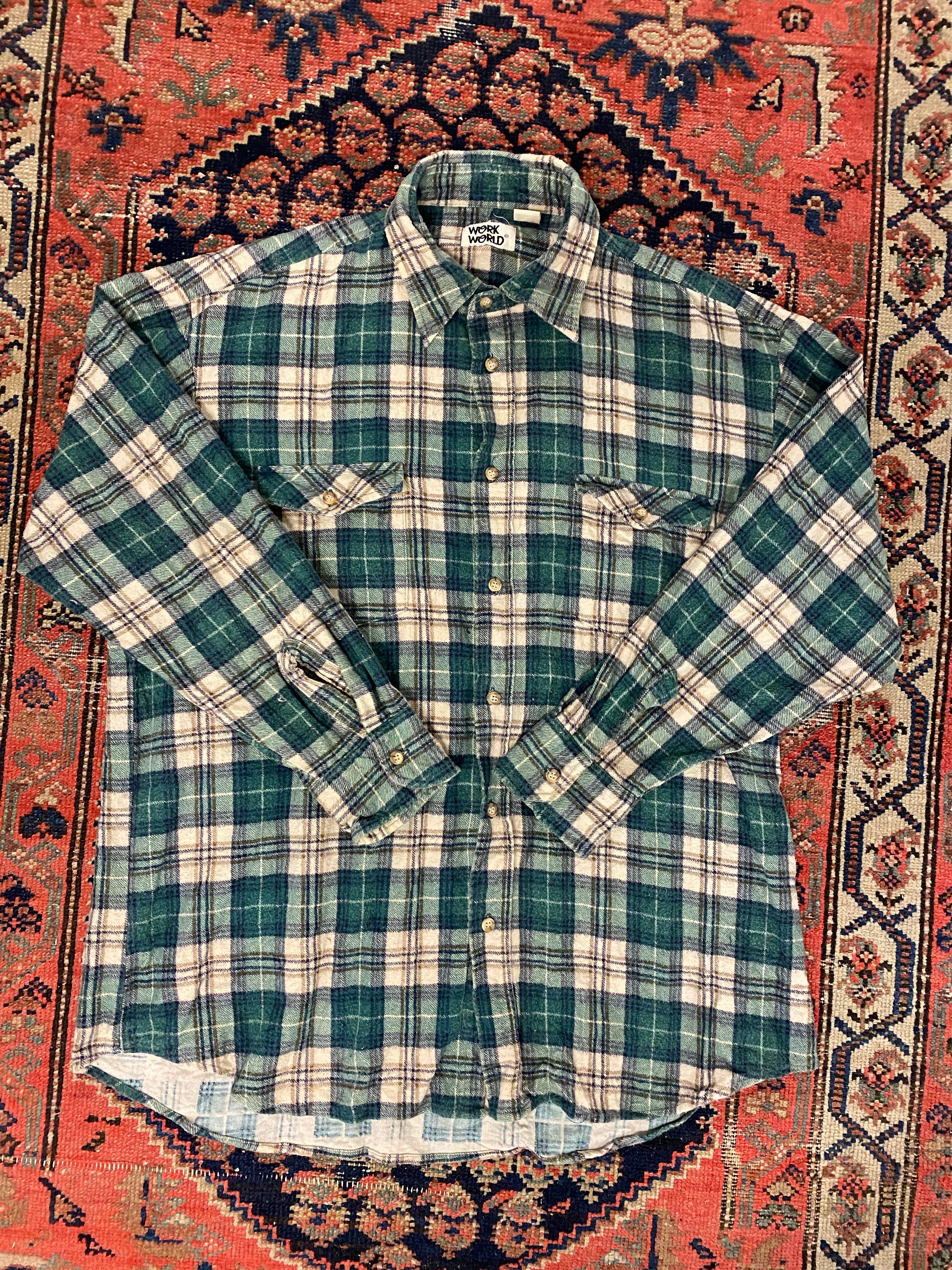 Vintage Flannel Shirt - L