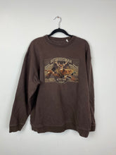 Load image into Gallery viewer, Embroidered Deer crewneck