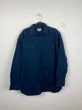 Load image into Gallery viewer, 90s navy cotton LL Bean button up