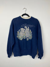 Load image into Gallery viewer, 90s collared cat crewneck