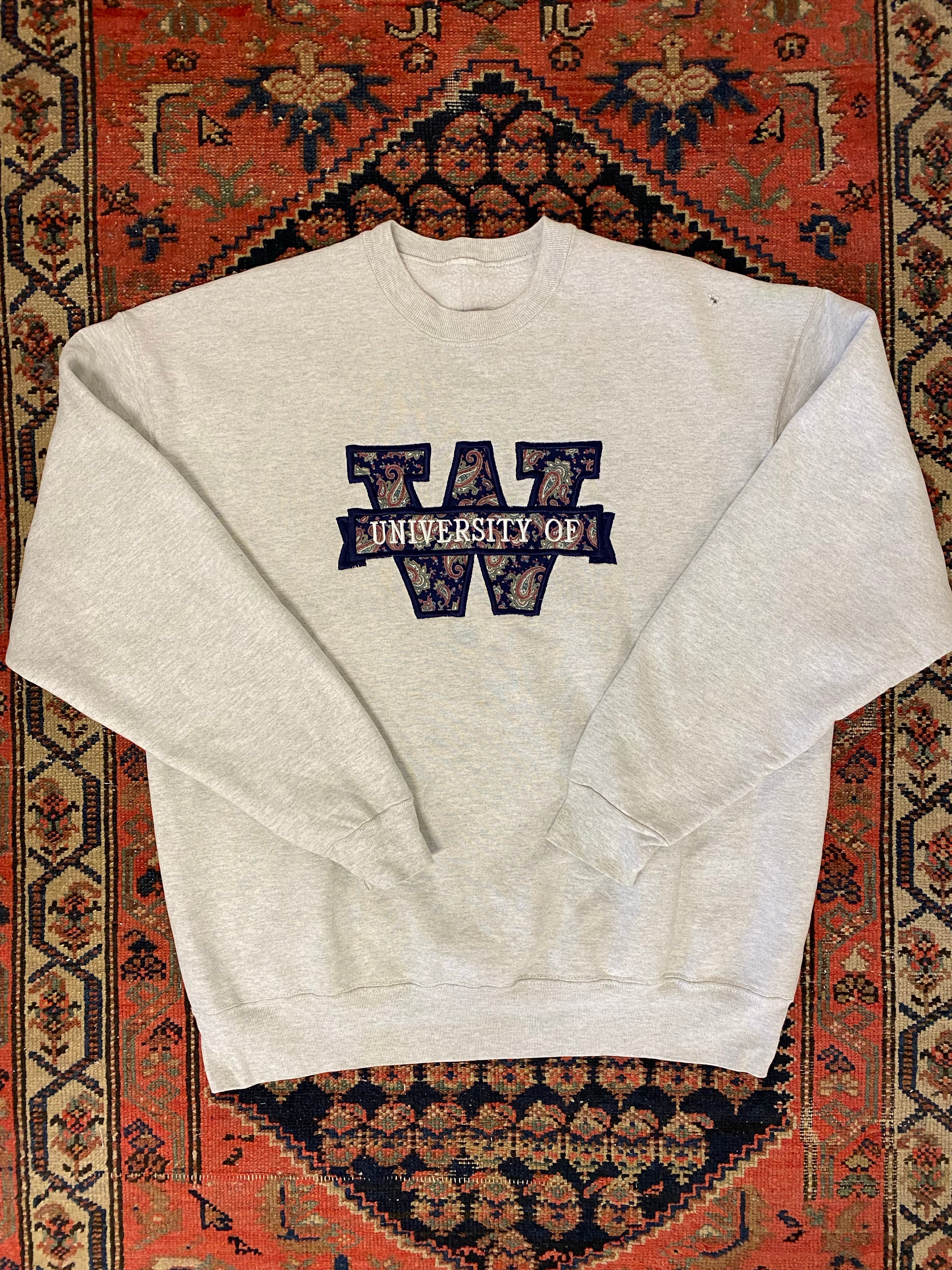 Vintage Western University Crewneck - L/XL