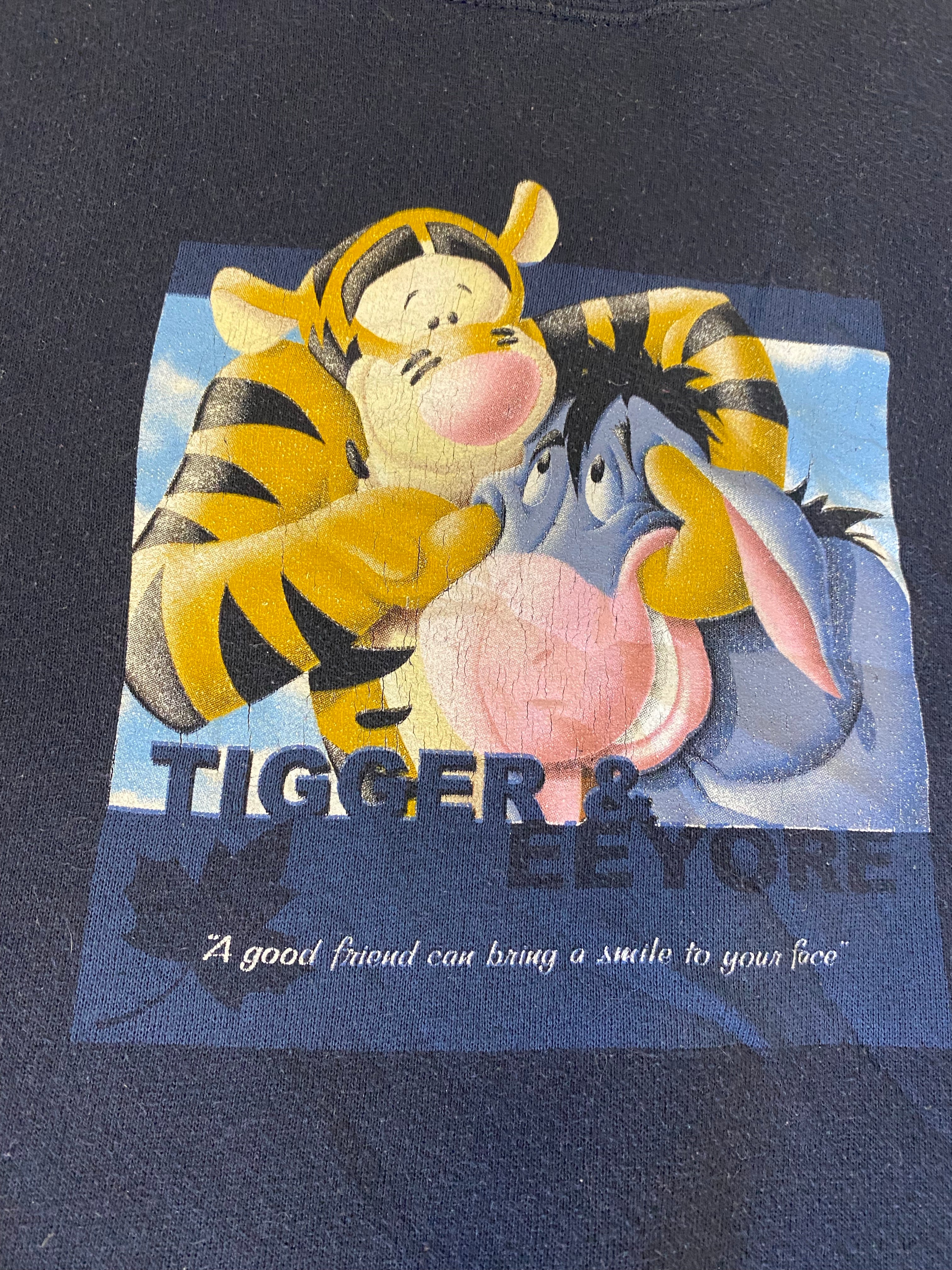 Vintage Tigger & Eeyore Crewneck - M