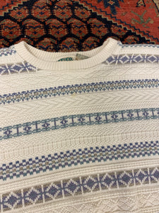 Vintage Multi Coloured Knit Sweater - XL