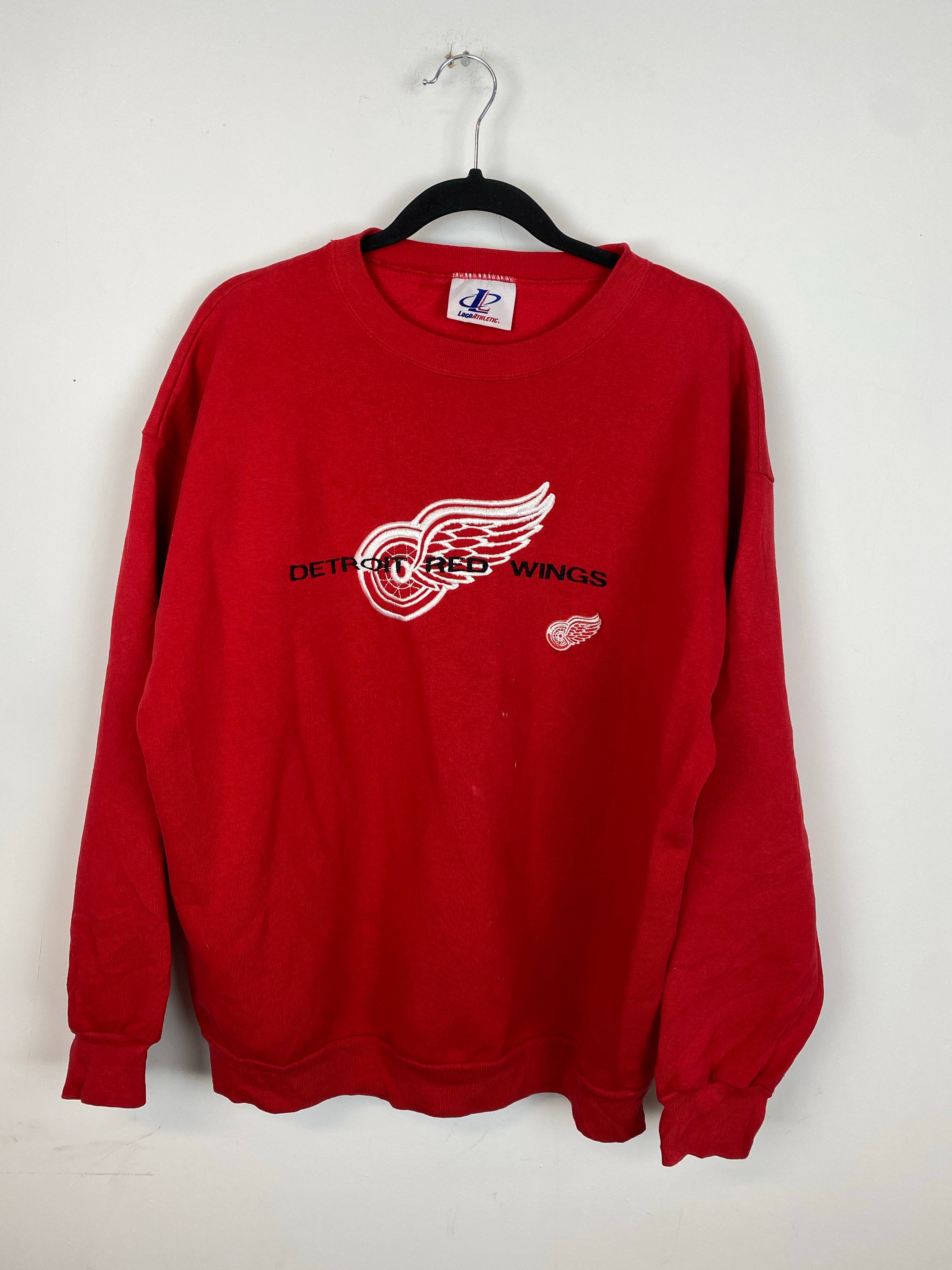 90s Detroit redwings crewneck - S