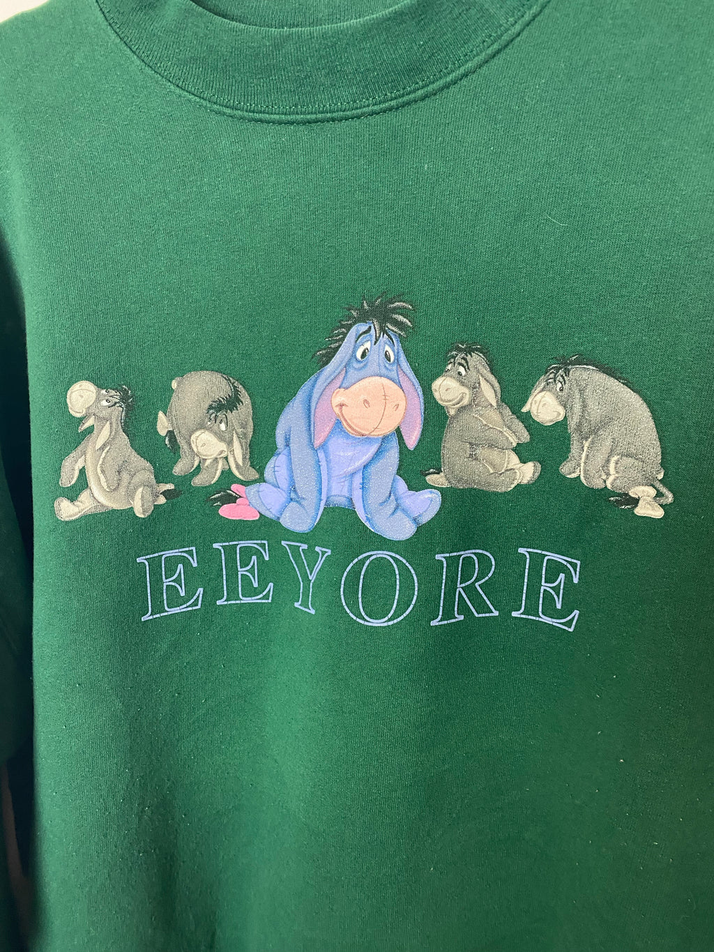 90s Eyore Logo Crewneck - M