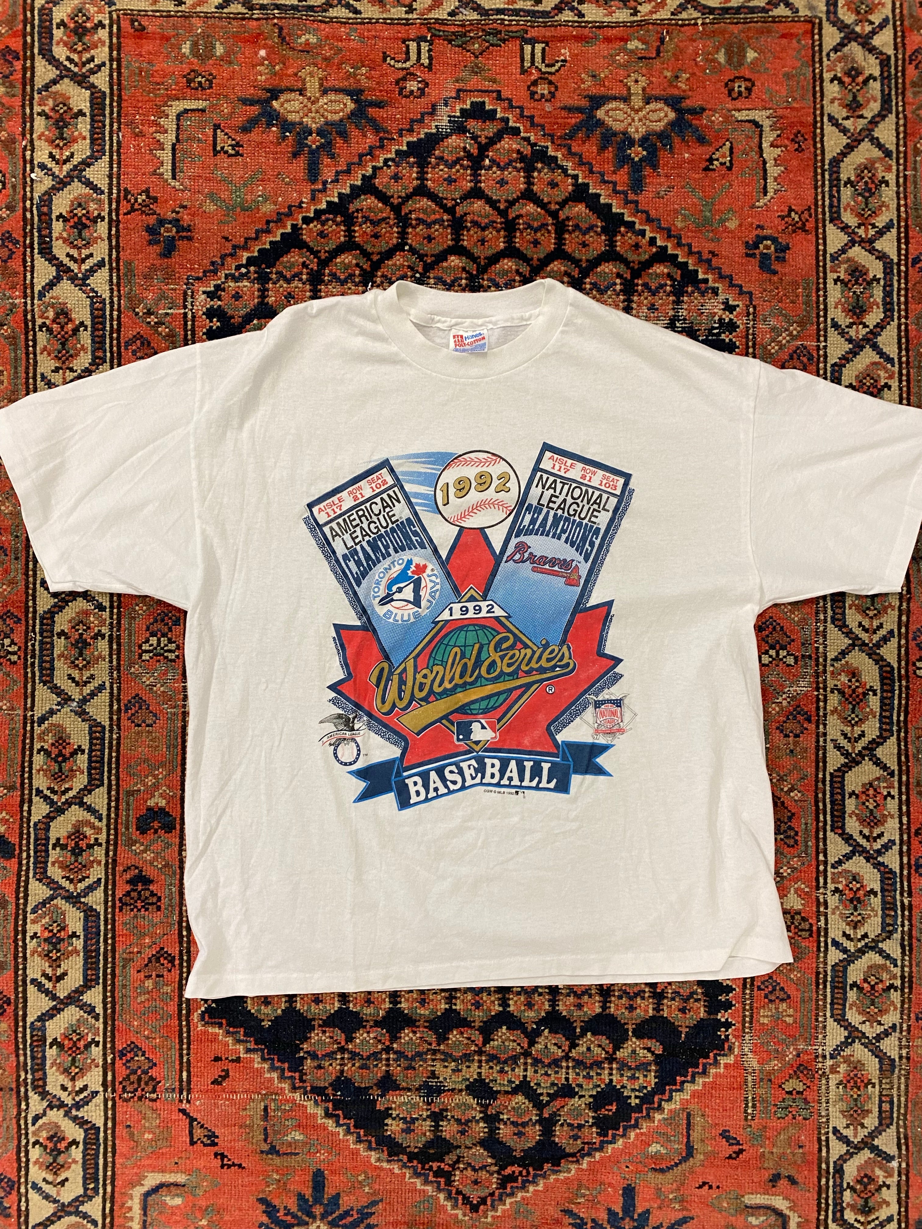 1992 Blue Jays T Shirt - L