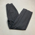 Grey pleated trousers