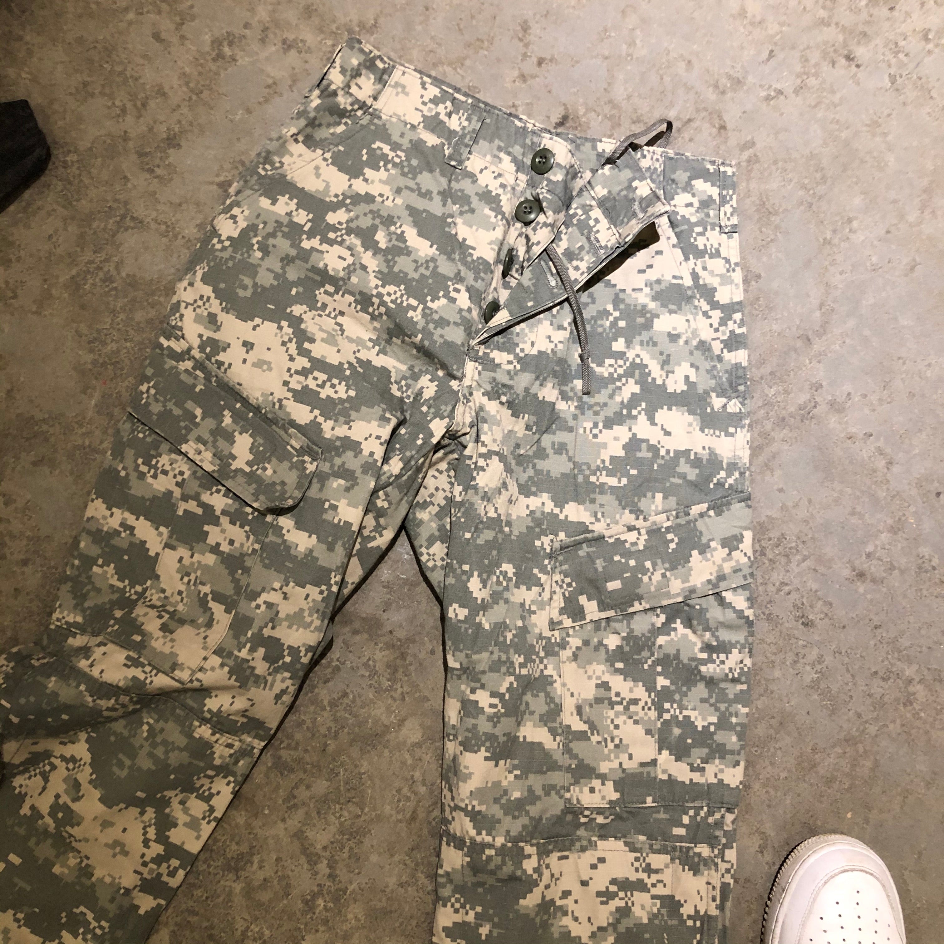 High Waisted Camo Pants