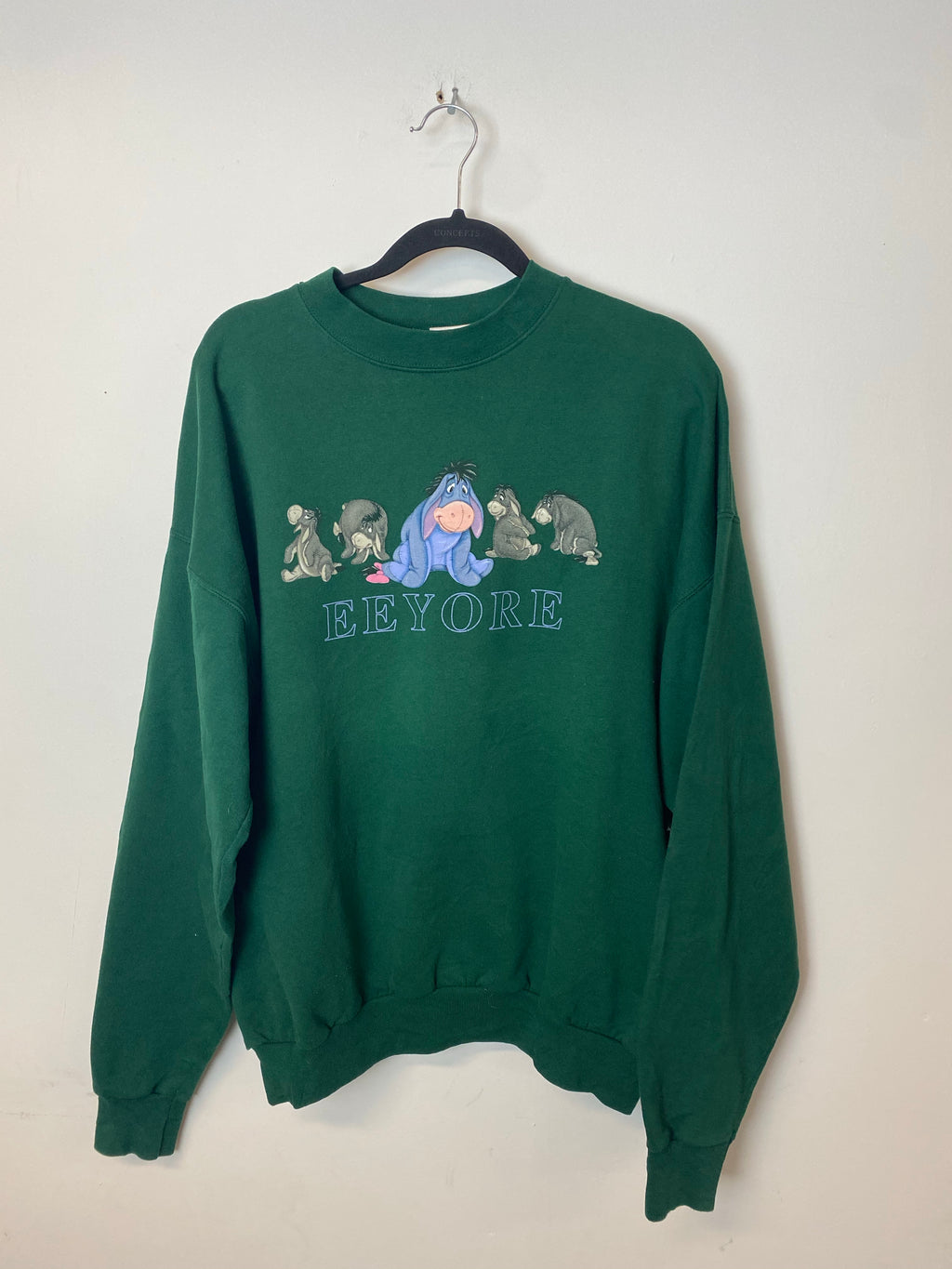 90s Eyore Logo Crewneck - M