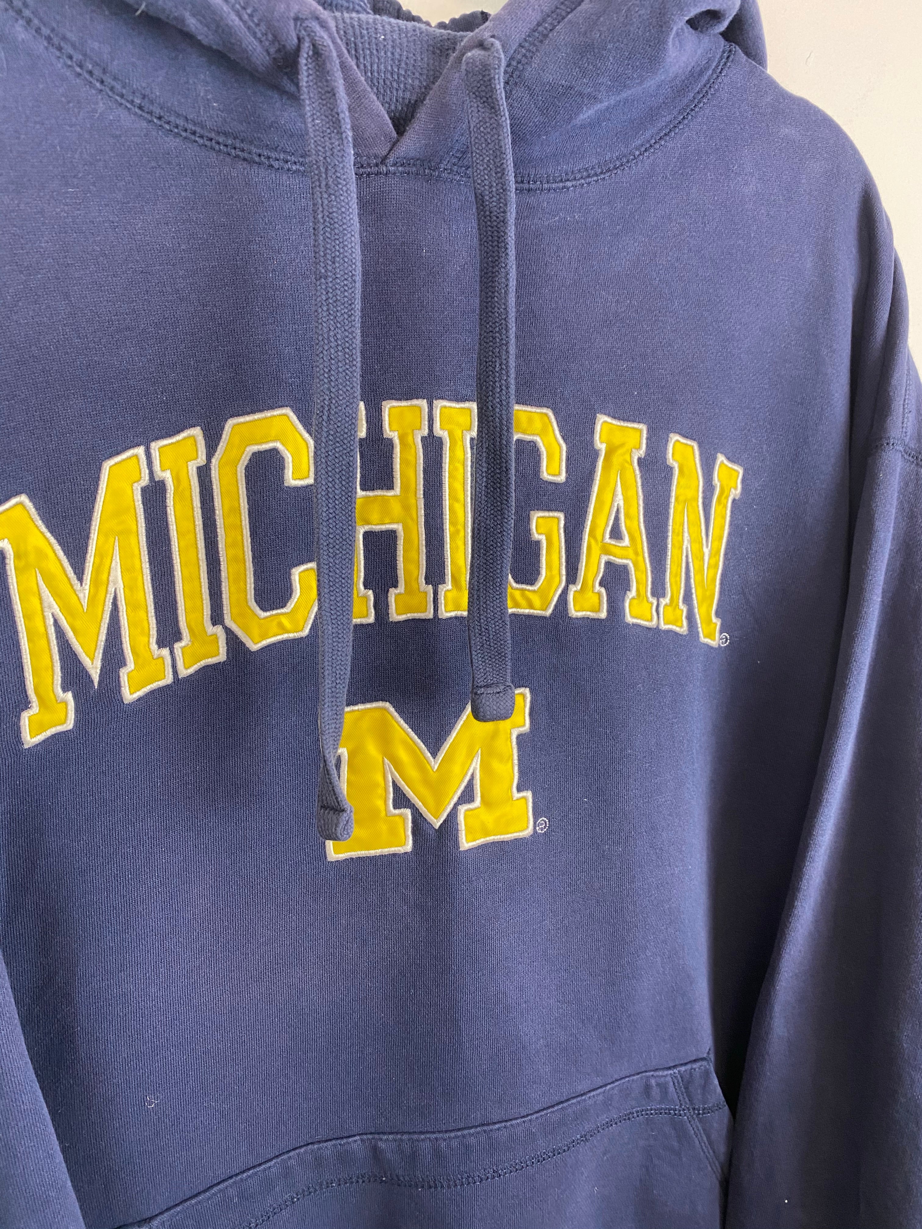 Embroidered Michigan hoodie
