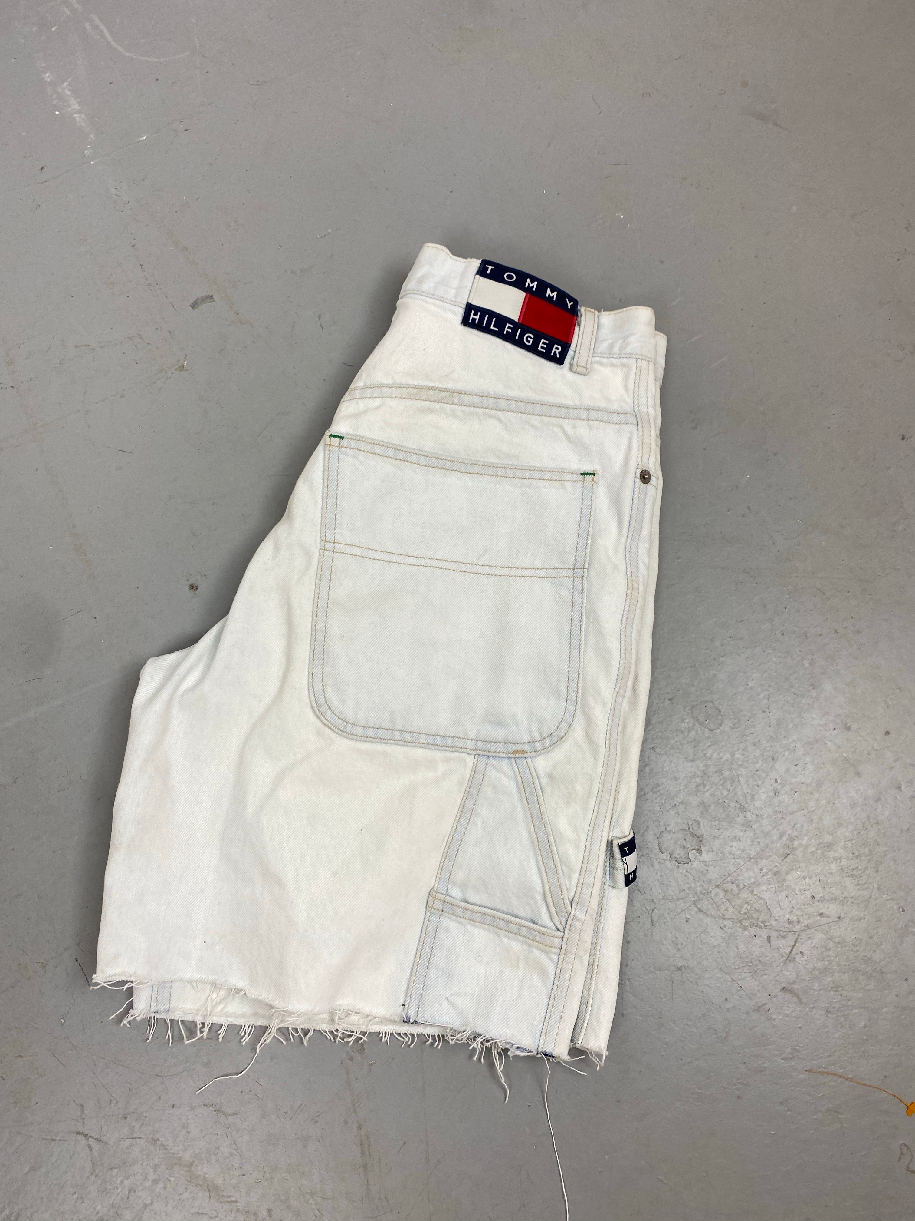 Vintage Tommy cut off carpenter shorts