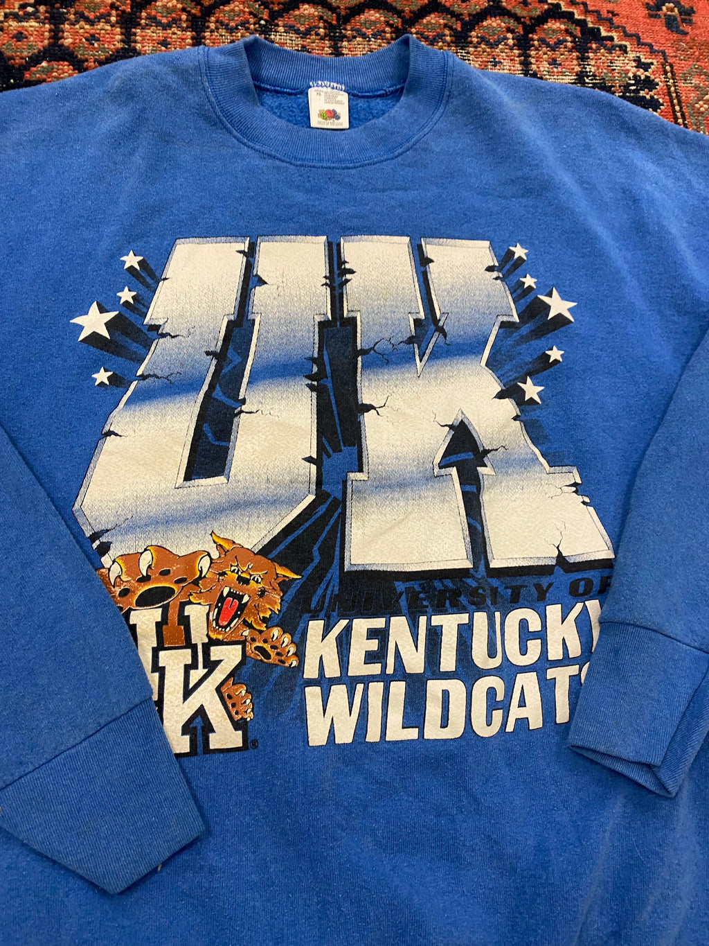 90s Kentucky Wild Cats Crewneck - M