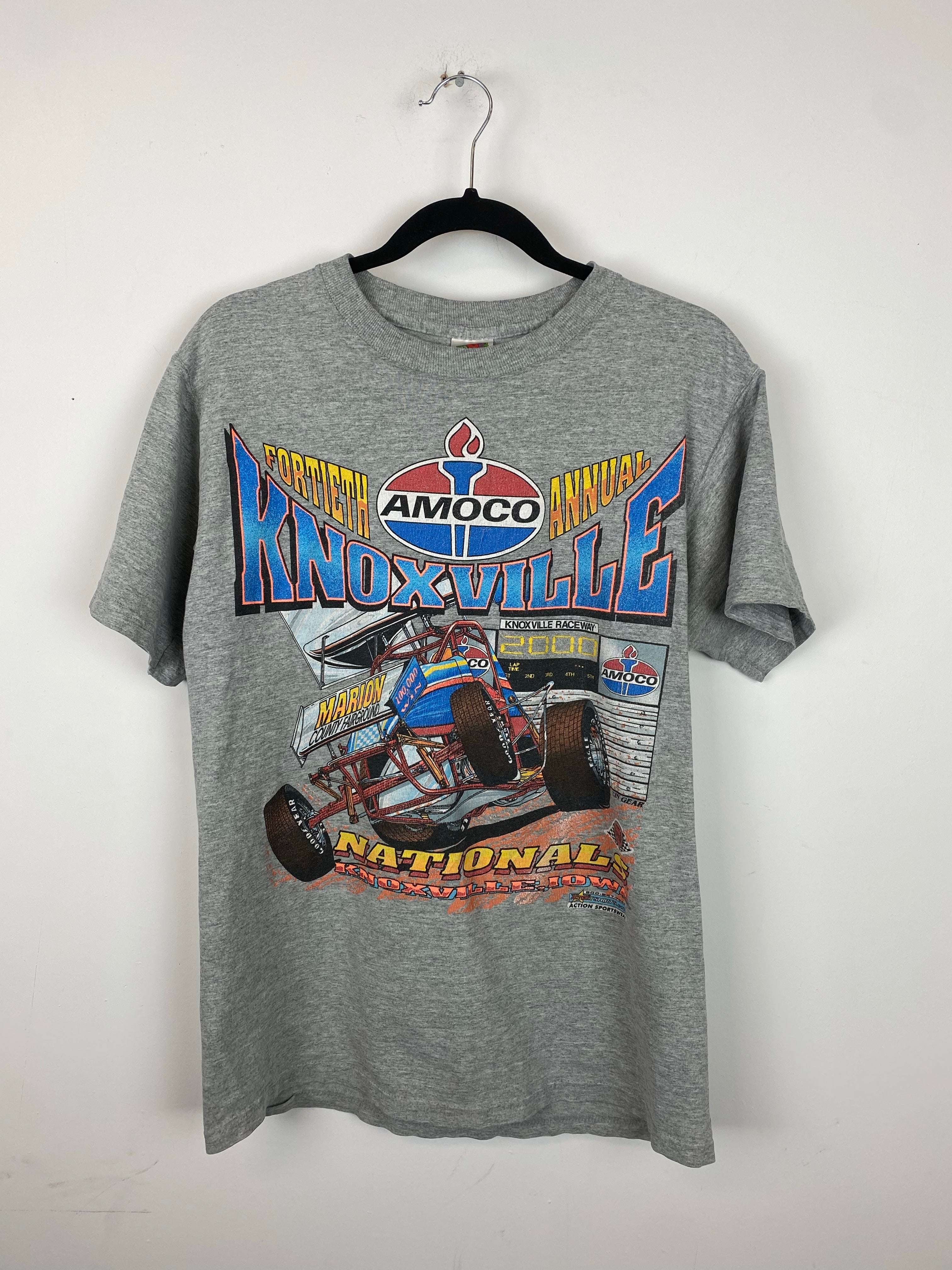 90s Front And Back Racing T shirt - S