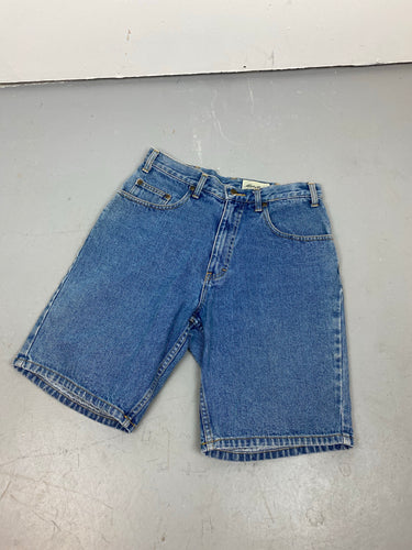 90s Eddie Bauer High Waisted Denim Shorts - 29in