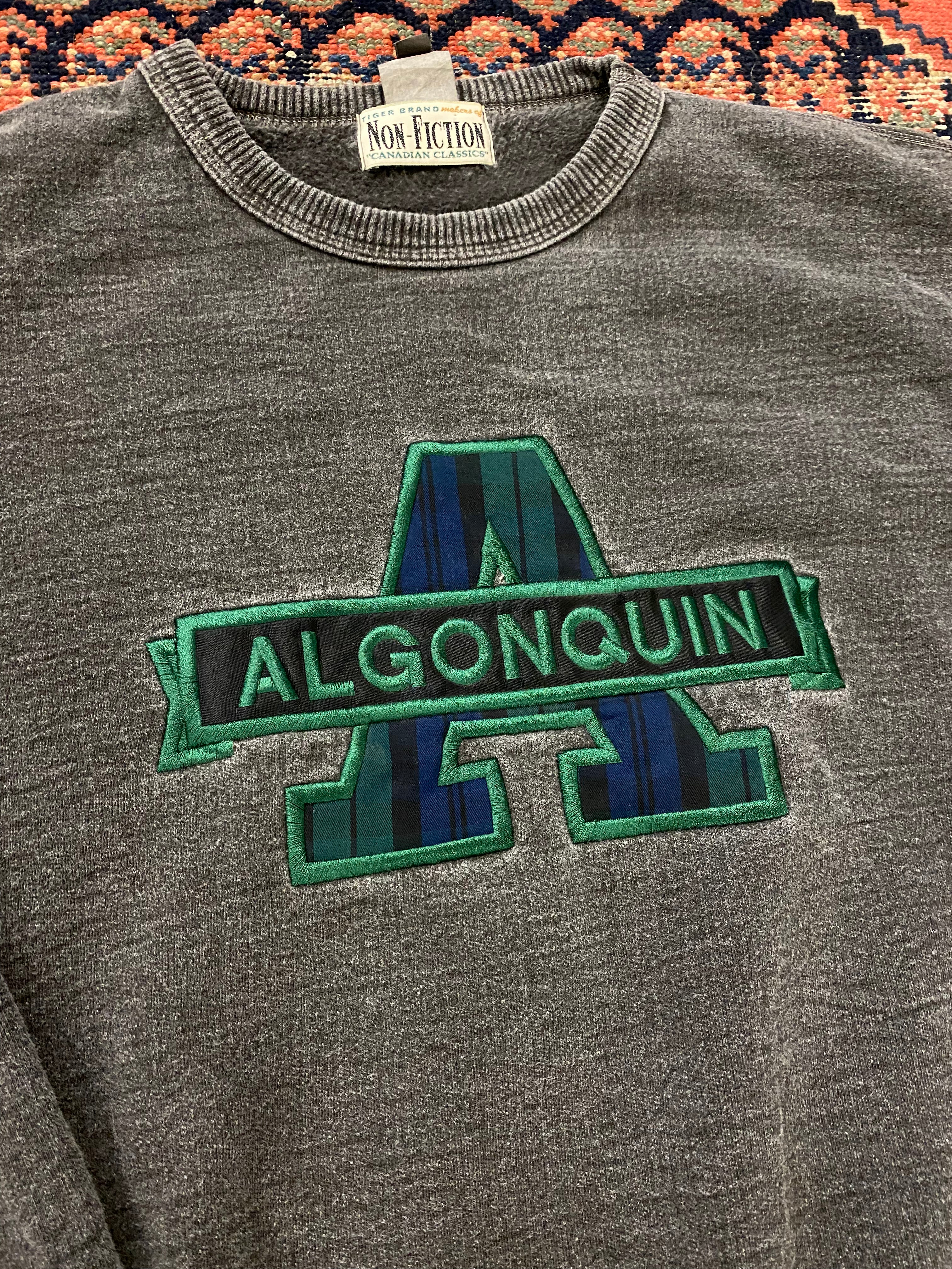 Vintage Algonquin Stone Wash Crewneck - L/XL