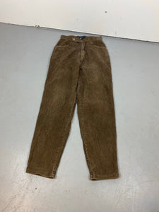 Light brown corduroy trousers