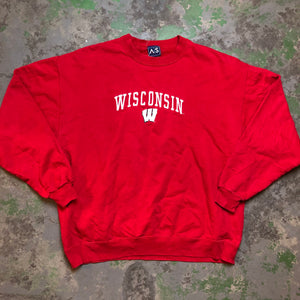Wisconsin embroidered Crewneck