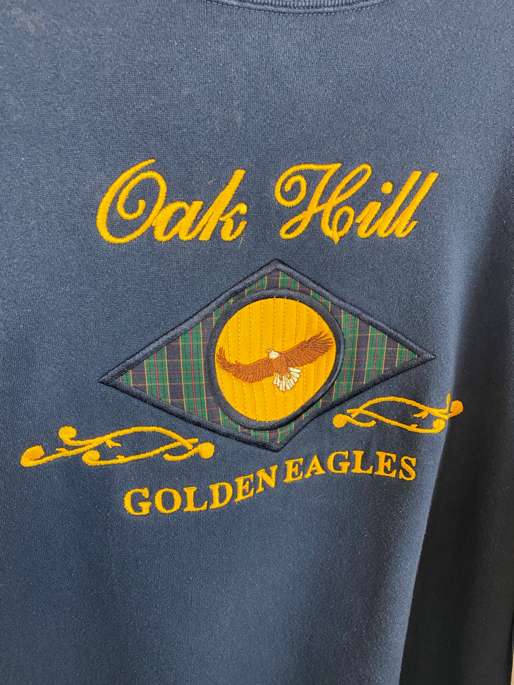 Vintage embroidered Golden Eagles crewneck - L
