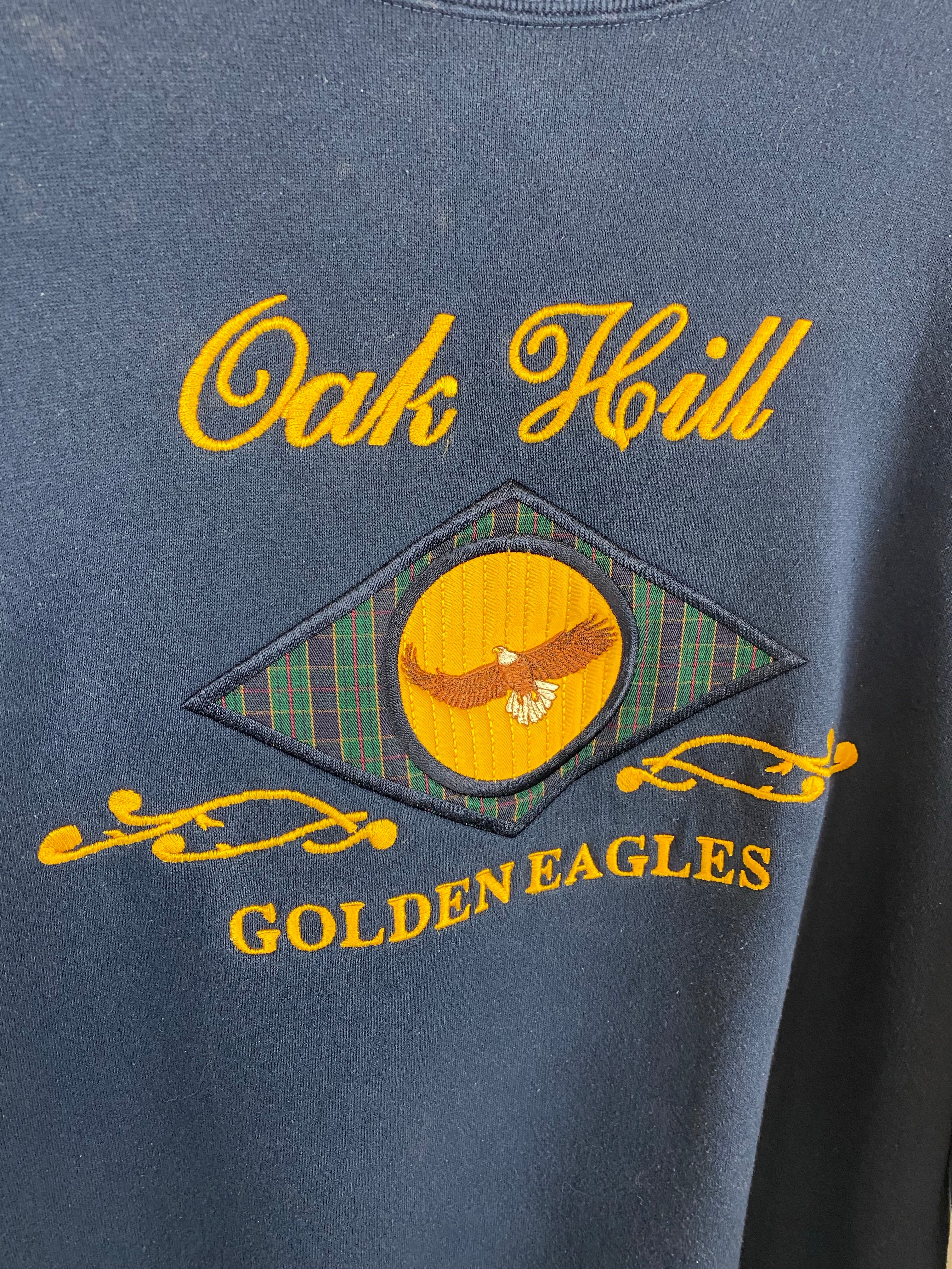 Vintage embroidered Golden Eagles crewneck - L