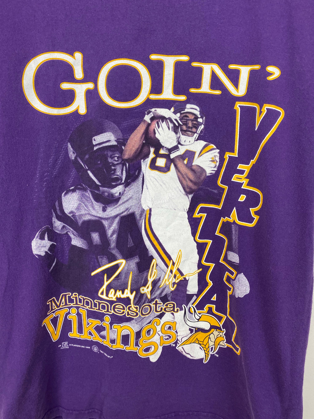 90s Vikings t shirt - M