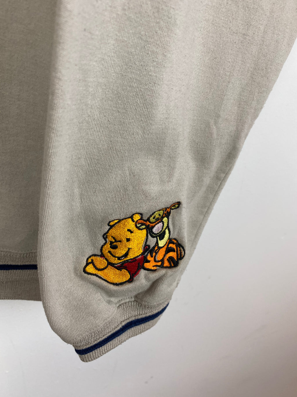 Embroidered Pooh & Tiger crewneck
