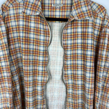 Load image into Gallery viewer, Vintage full zip plaid