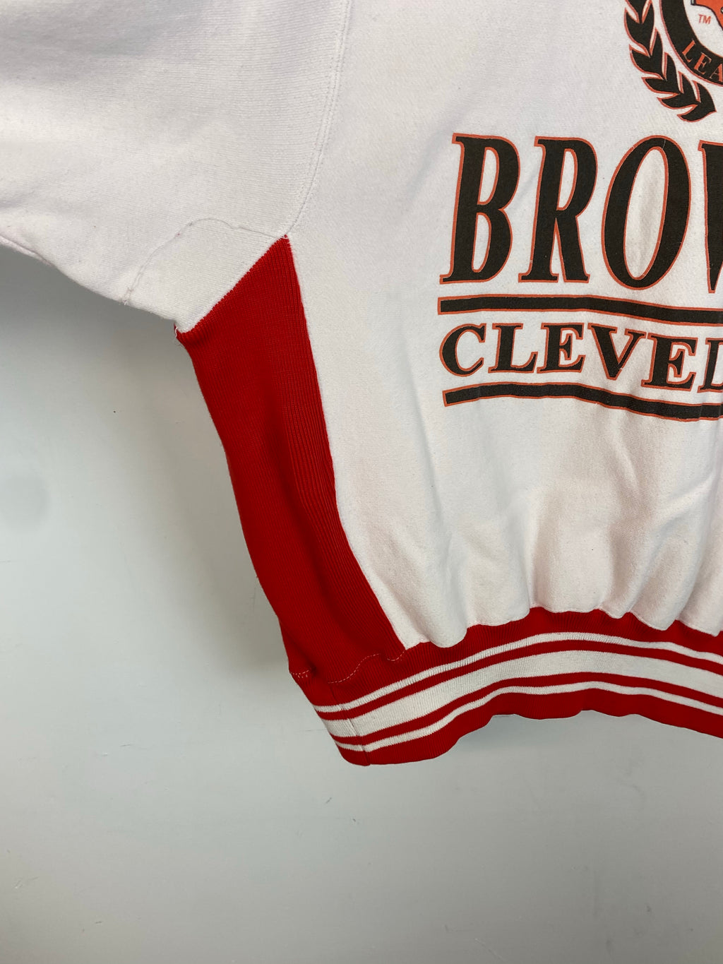 90s Cleveland browns crewneck - L