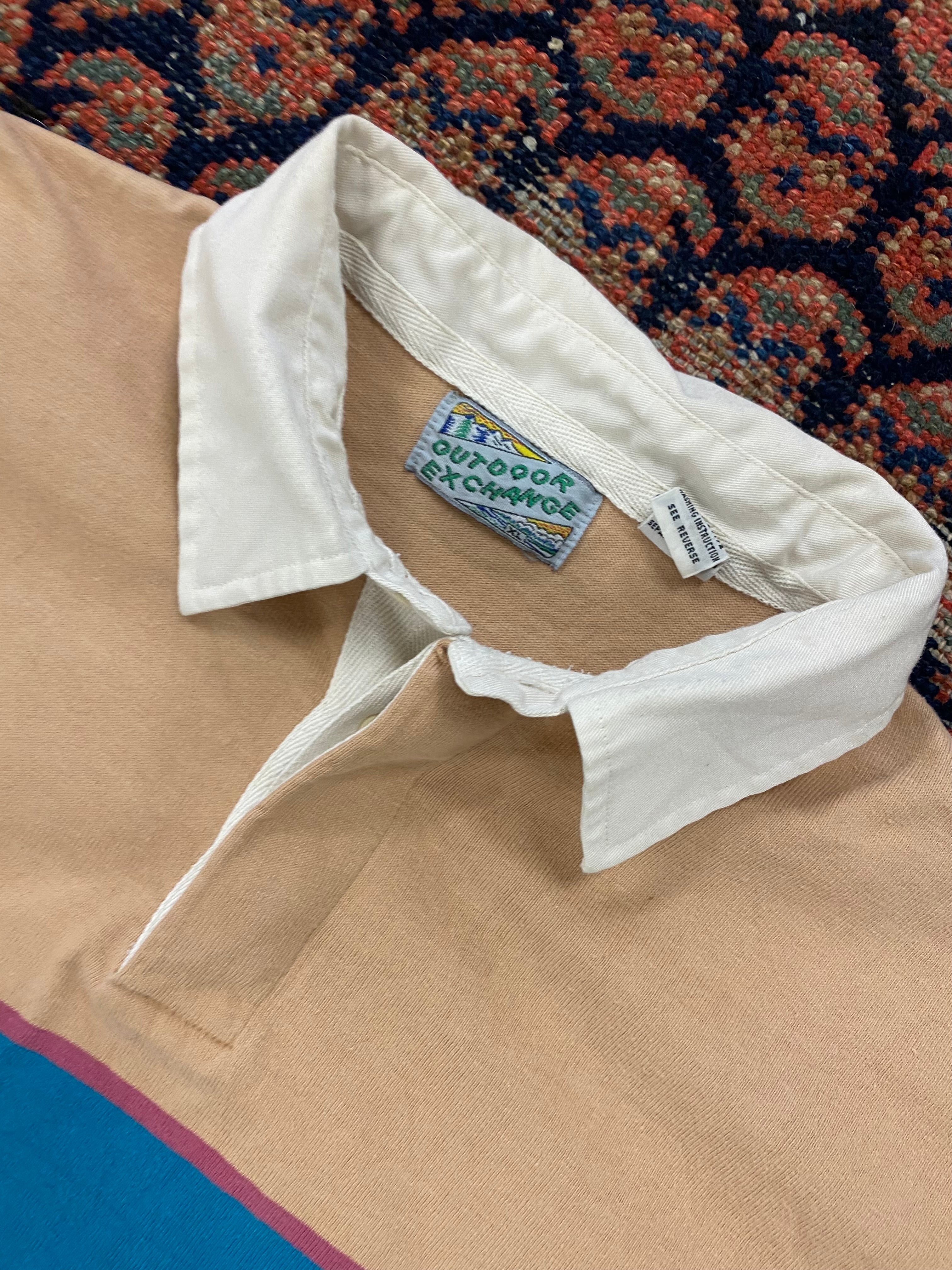 Vintage Rugby Polo - M