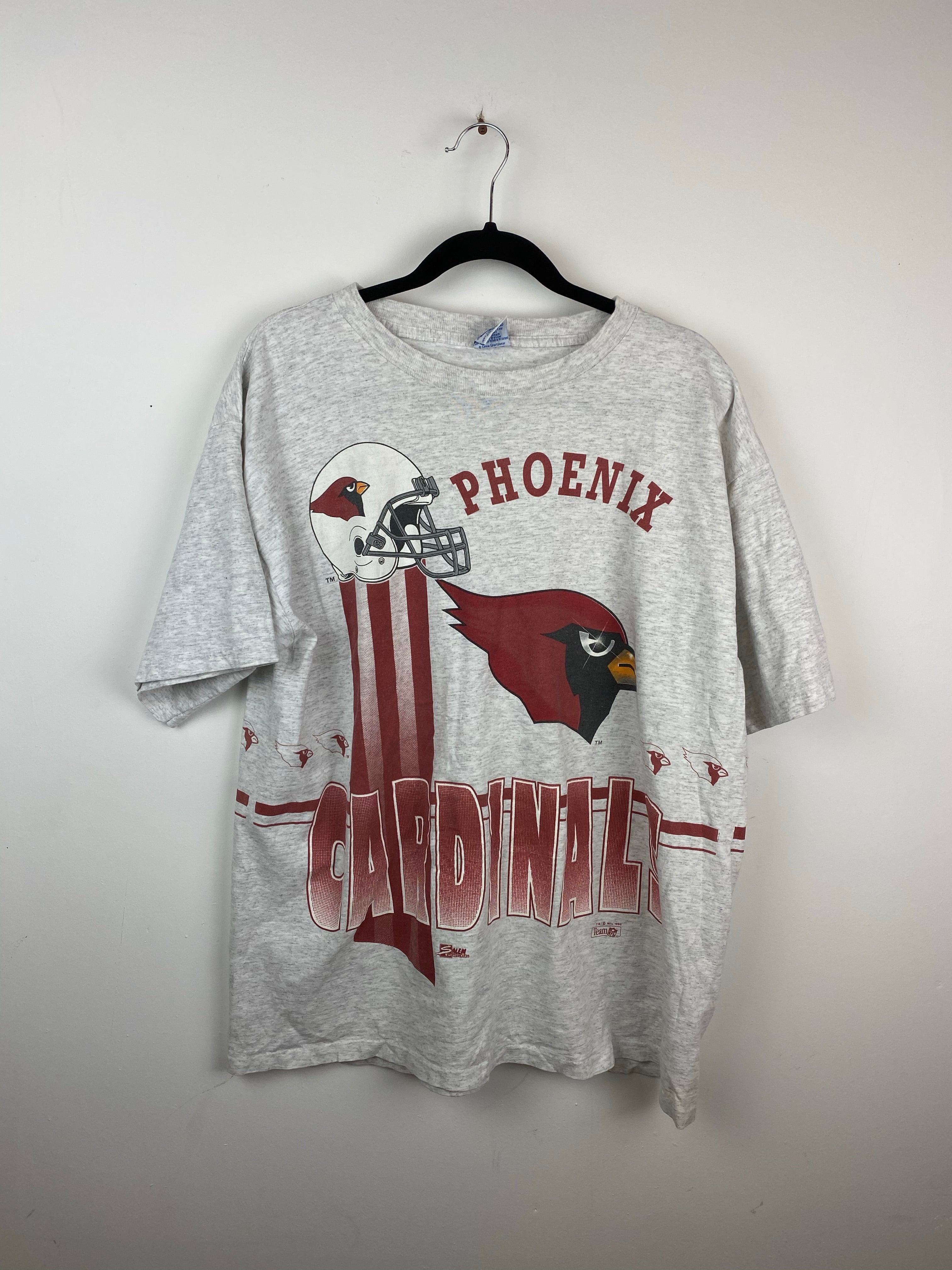 Front and back Phoenix Cardinals t shirt