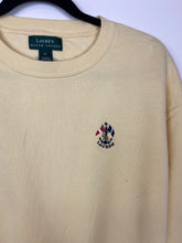 Load image into Gallery viewer, Oversized embroidered Ralph Lauren crewneck
