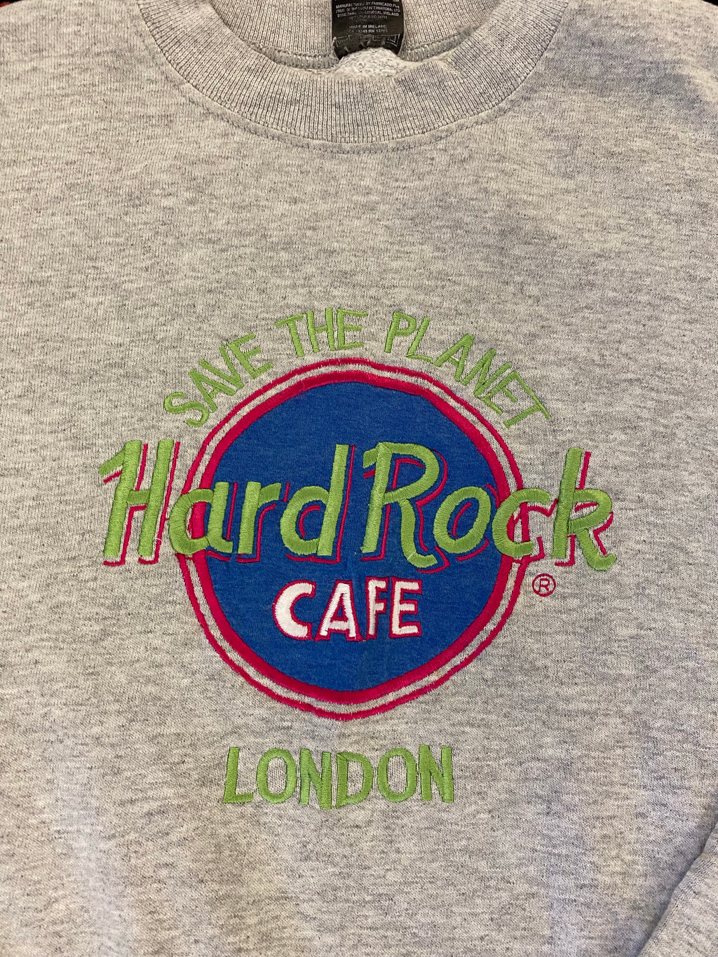 Vintage Hardrock Cafe London Crewneck - M