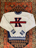 Vintage Ribbed University Crewneck - M