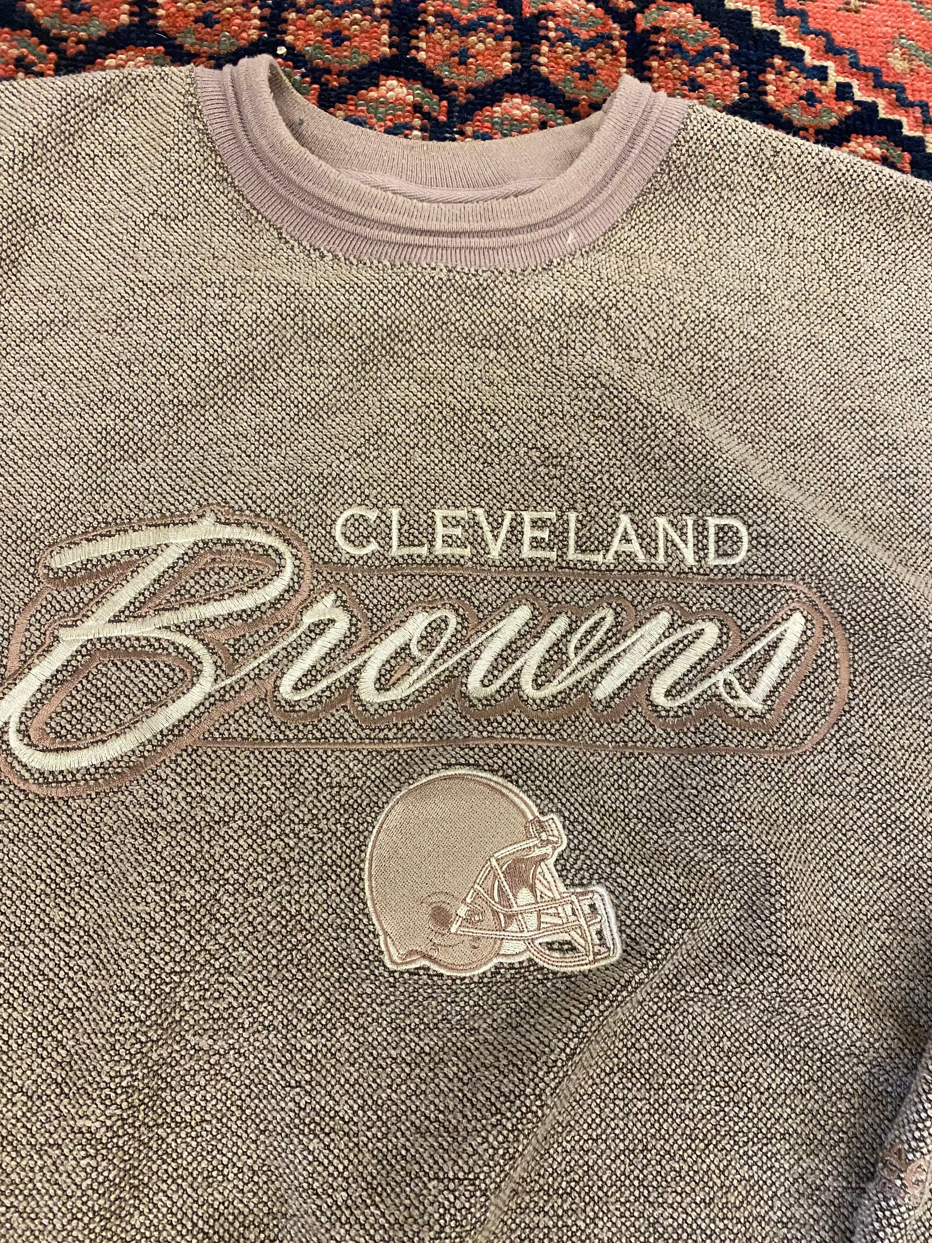 Vintage Cleveland Browns Crewneck - L