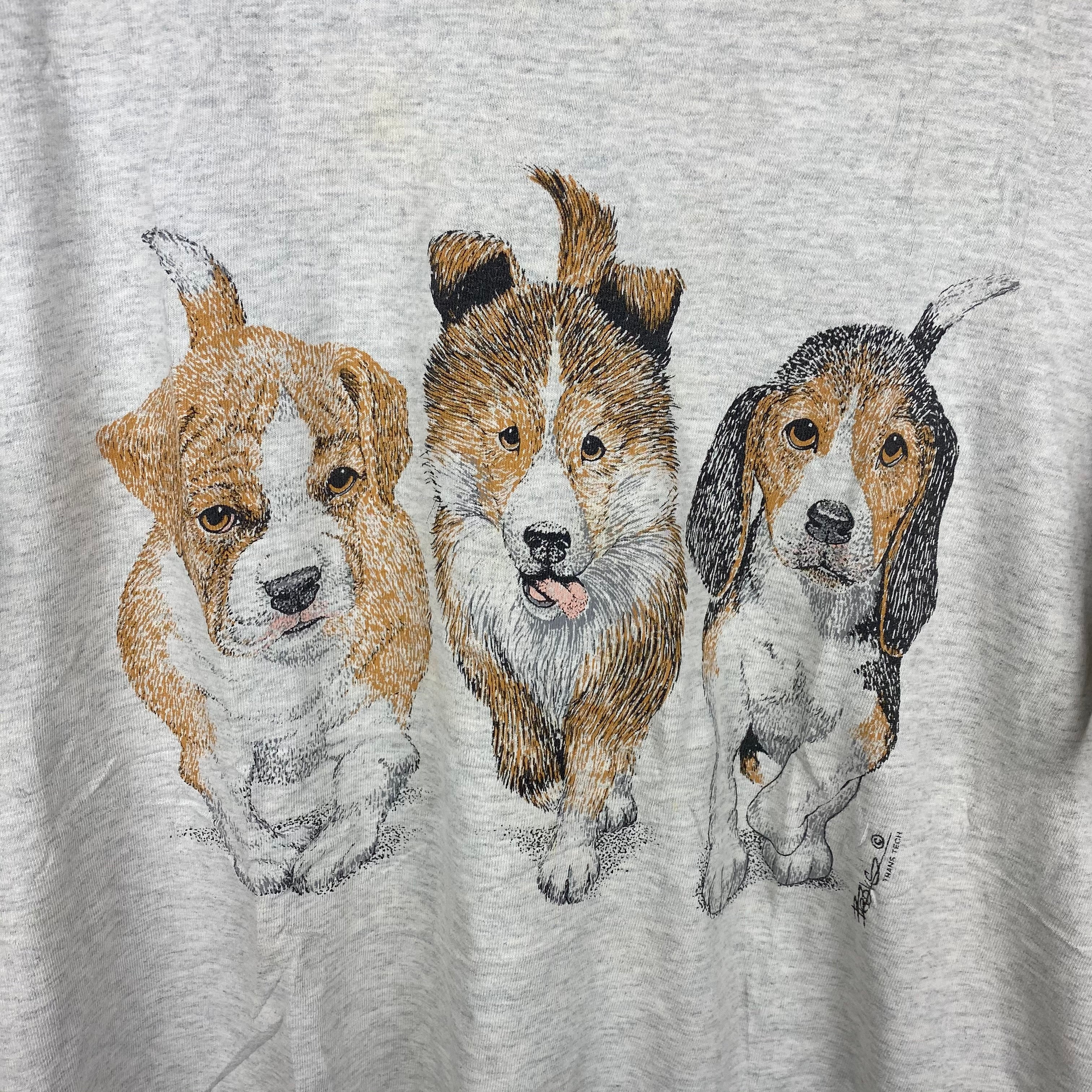 Front and back dog t shirt