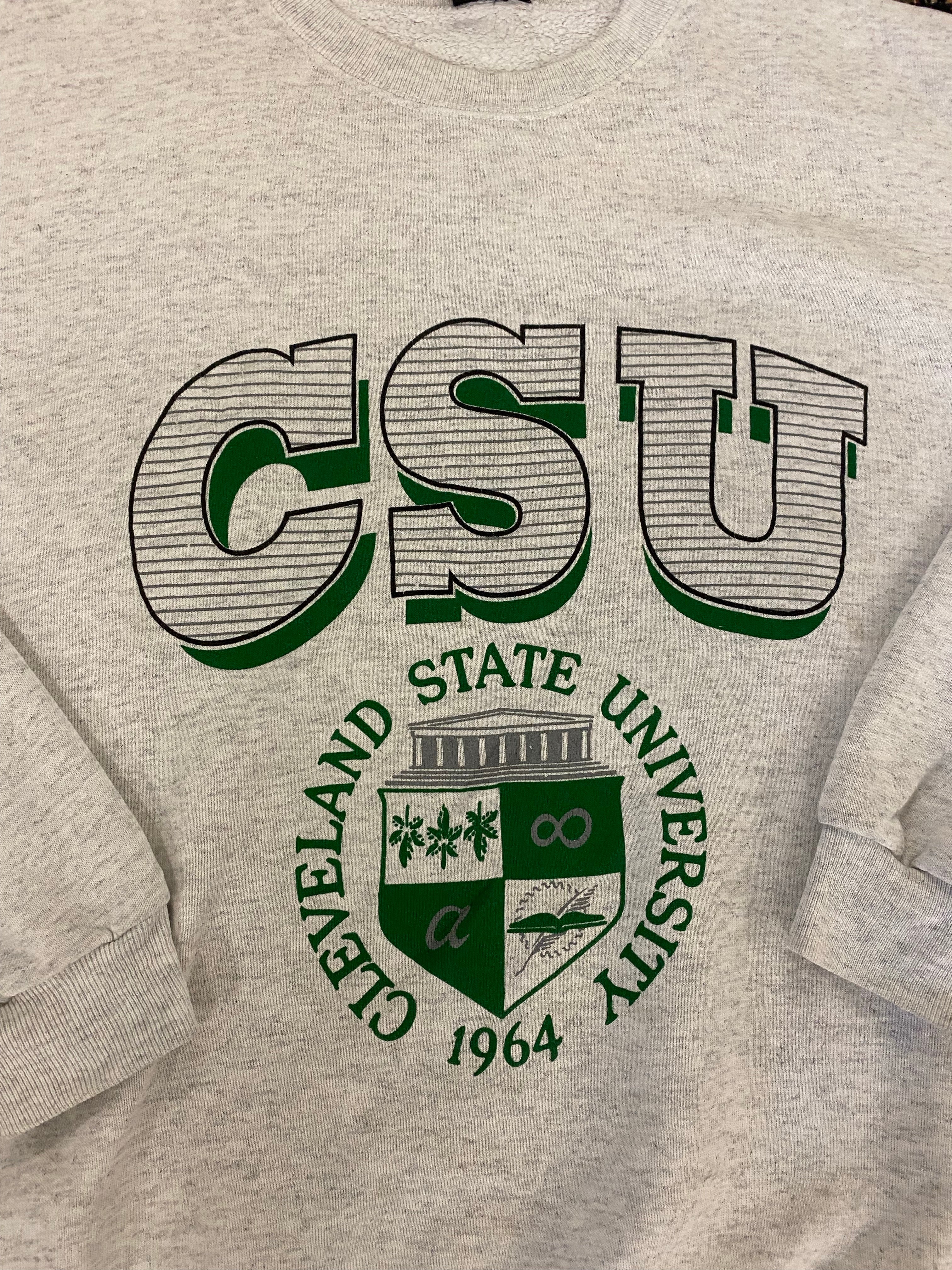 90s Cleveland State University Crewneck - L