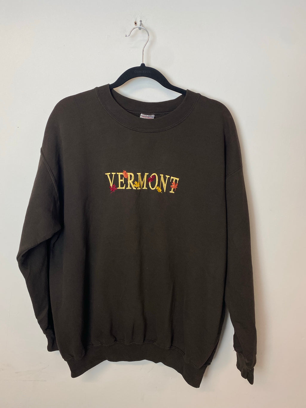 Vintage Embroidered Vermont Crewneck - M/L