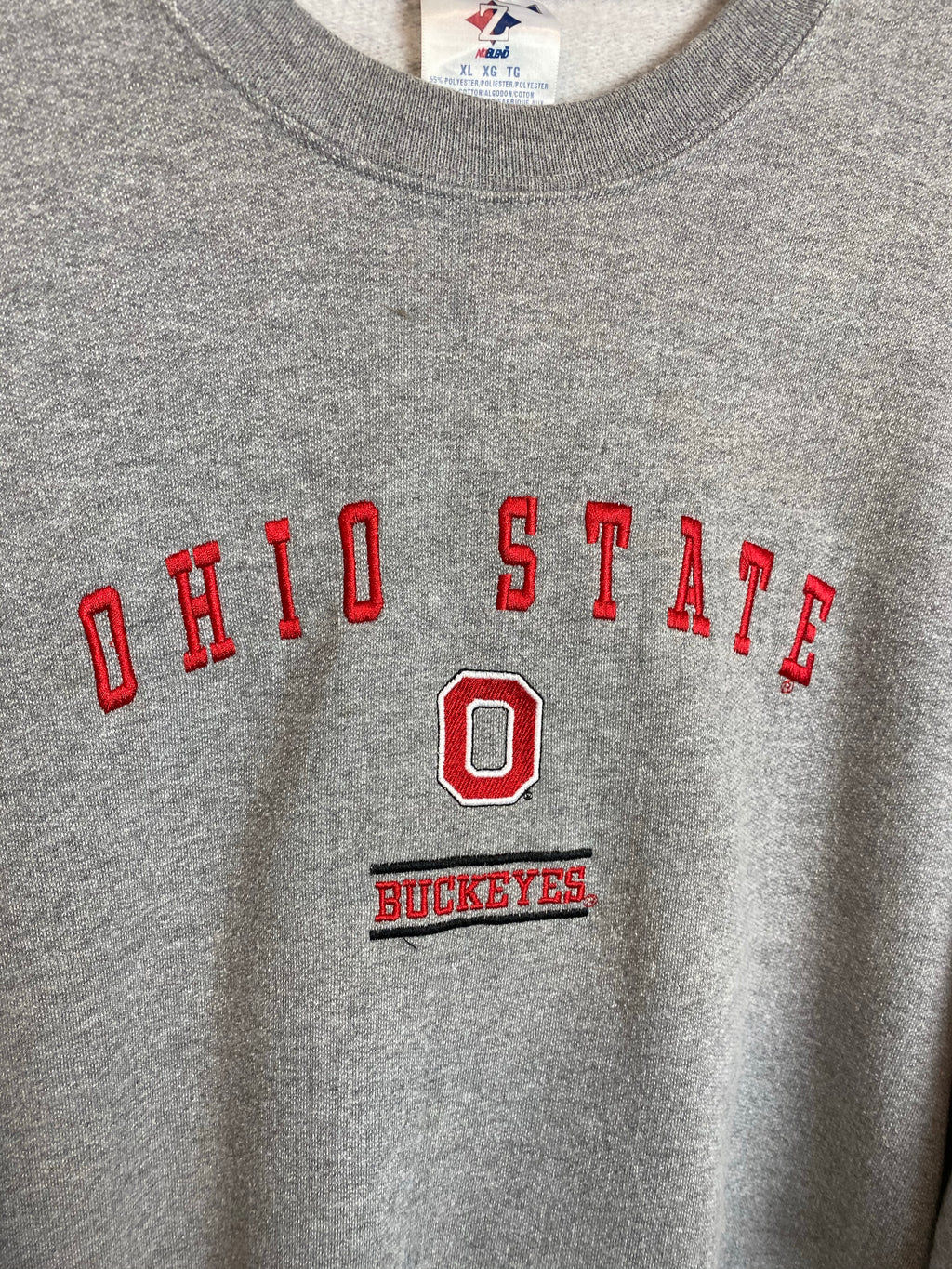 Vintage Embroidered Ohio State University Crewneck - M/L