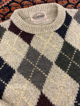 Load image into Gallery viewer, 90s Patterned Knit Sweater - S