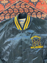 Load image into Gallery viewer, Vintage Satin Michigan Jacket - S