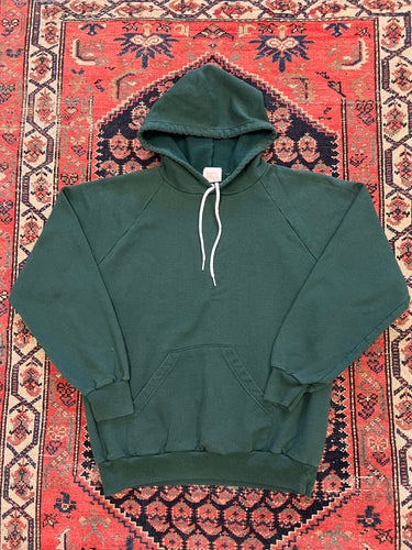 VINTAGE GREEN HOODIE - MEDIUM