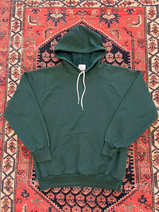 VINTAGE GREEN HOODIE - MEDIUM