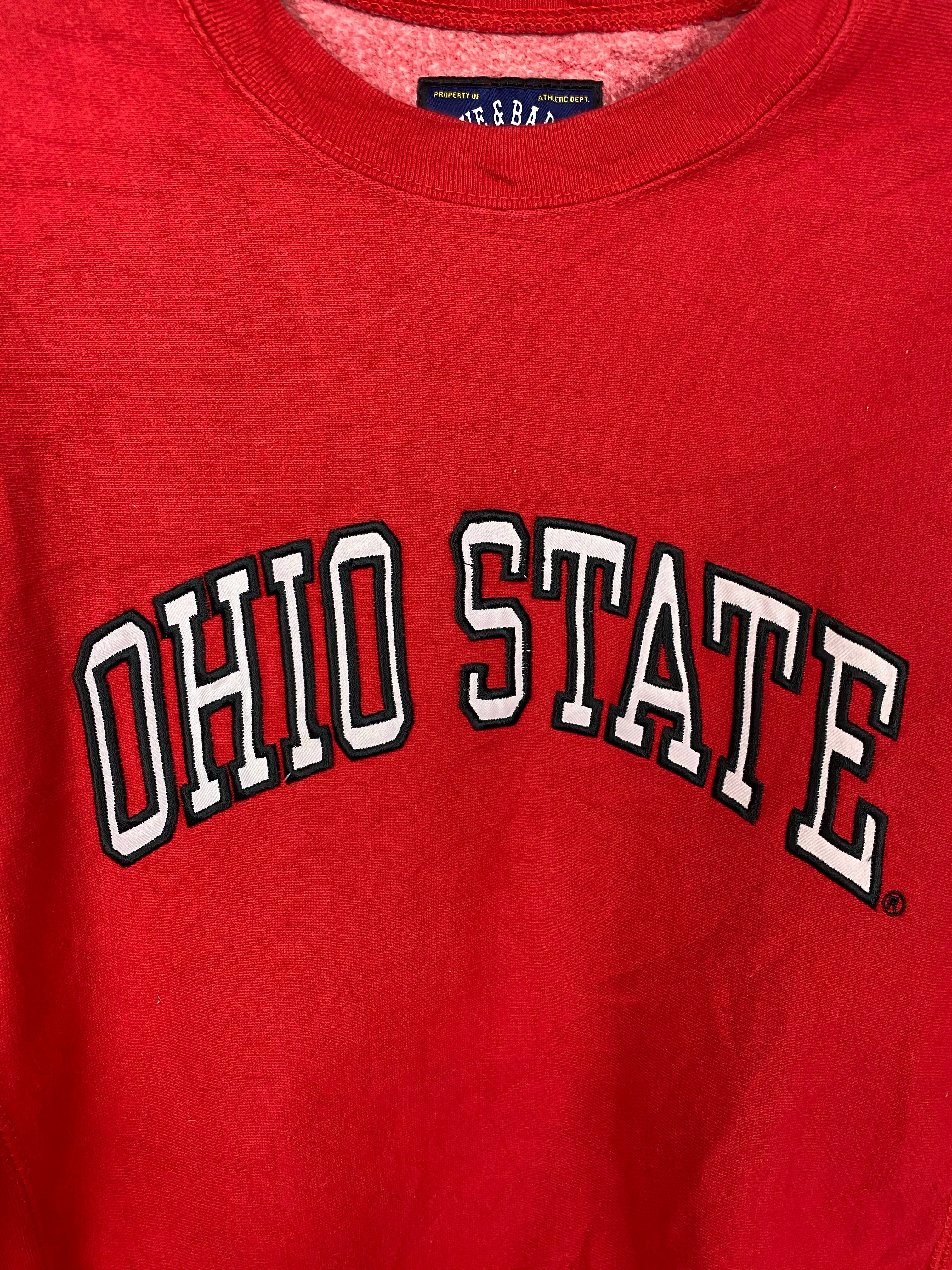 Embroidered Ohio State crewneck