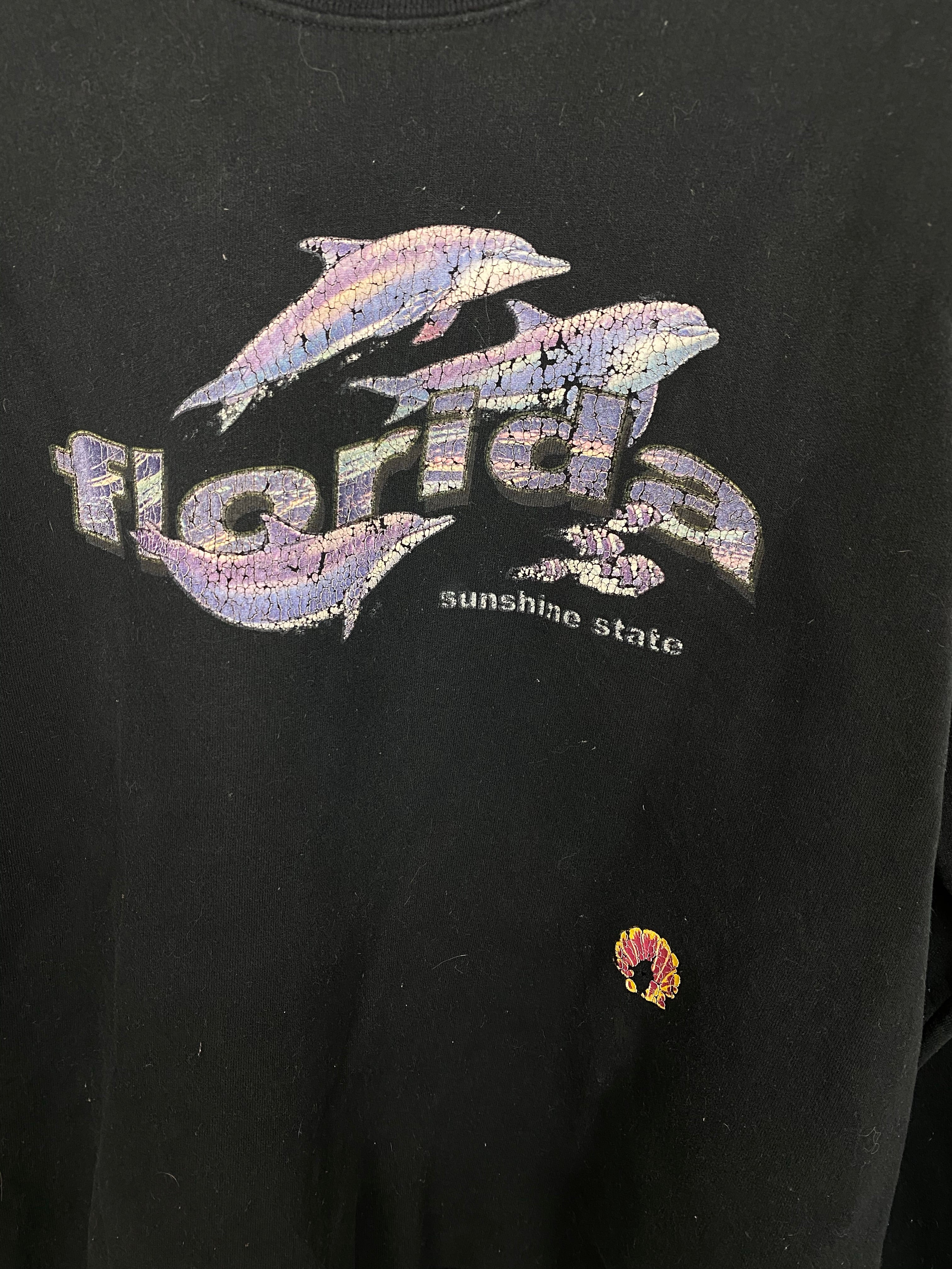 Vintage Florida Dolphin Crewneck - L